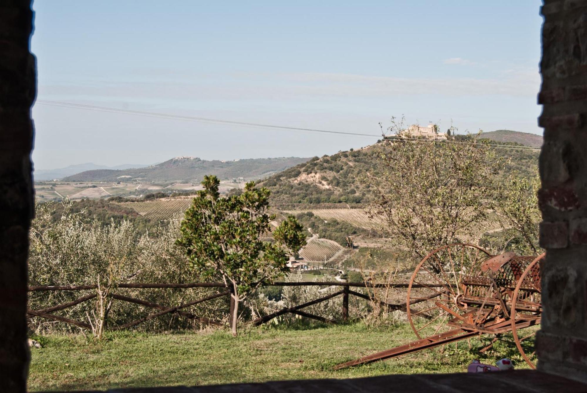 Agriturismo Grossola Castiglione dʼOrcia Екстериор снимка