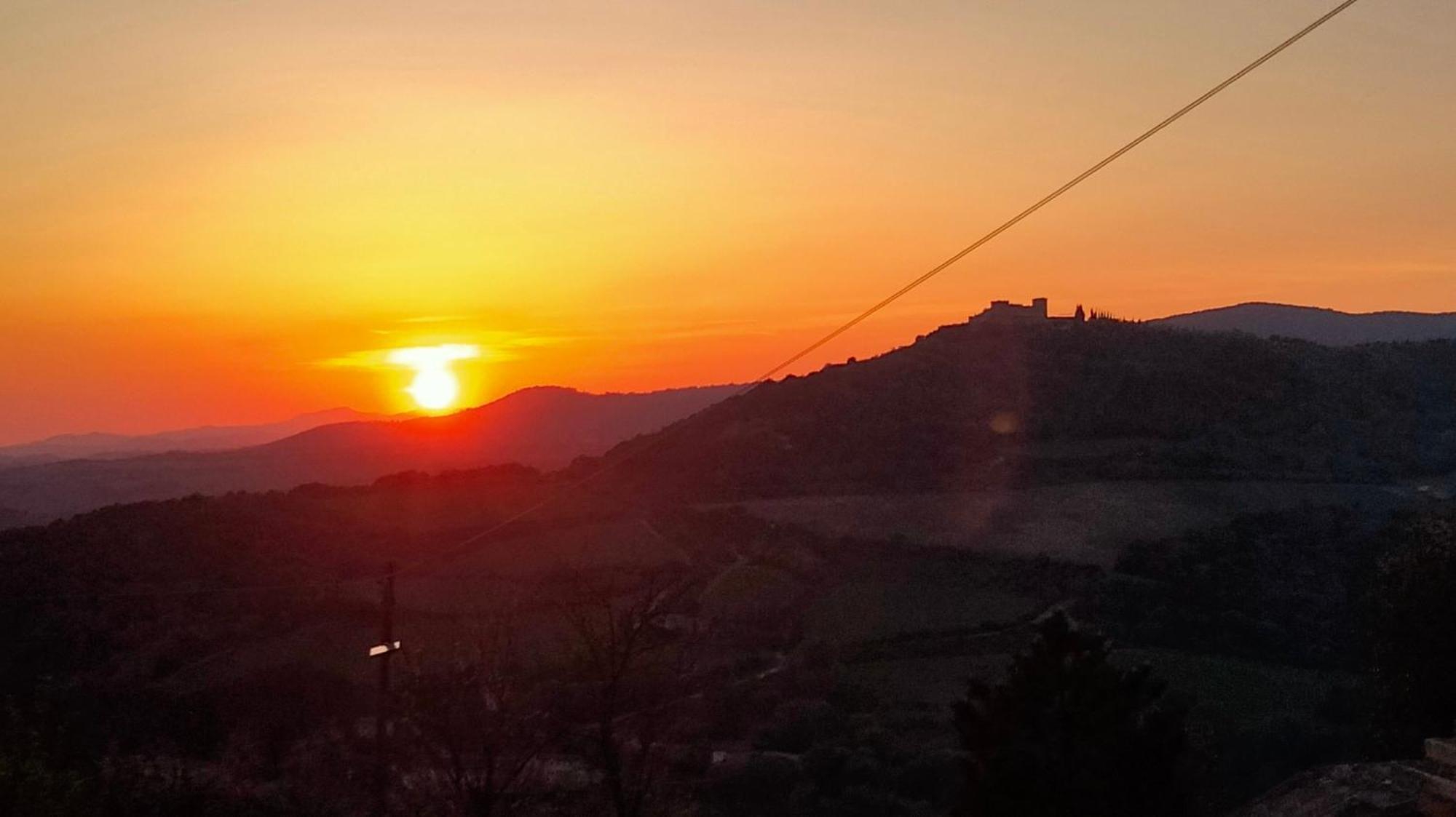 Agriturismo Grossola Castiglione dʼOrcia Екстериор снимка